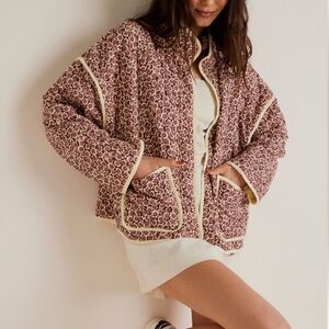 Free People Quilted Chloe Jacket